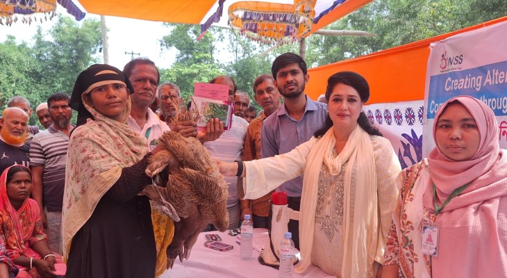 চাঁদপুরে প্রান্তিক মৎস্যজীবী পরিবারের জন্য এমটিবি ফাউন্ডেশনের বিকল্প জীবিকা সহায়তা বিতরণ
